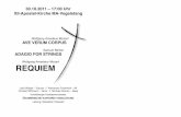 30.10.2011 – 17:00 Uhr XII-Apostel-Kirche MA-Vogelstang · Das Mozart-Requiem findet sofort nach dem Erscheinen im Druck 1800 (mit den Süßmayr-Ergänzungen) hohe Anerkennung und