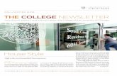 Fall/WINTER 2009 THE COLLEGE NEWSLETTERcollege.uchicago.edu/sites/college.uchicago.edu/files/attachments/... · THE COLLEGE NEWSLETTER How alumni, ... Ugly is the new beautiful? ...