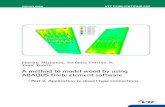 A method to model wood by using ABAQUS finite element … · VTT PUBLICATIONS 690 A method to model wood by using ABAQUS finite element software Part 2. Application to dowel type