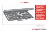 DT - facom.com · RENAULT engine timing tool kit Werkzeugsatz für RENAULT-Motor-einstellung Kit de herramien-tas de calado del motor RENAULT ... Pour les diesels F8M, ...