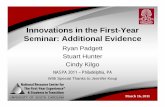 Innovations in the First-Year Seminar: Additional Evidencesc.edu/fye/research/research_presentations/files/FYS_NASPA_2011_I.pdf · Innovations in the First-Year Seminar: Additional