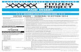 CANDIDATE SURVEY VOTER GUIDE CITIZENS PROJECT · CANDIDATE SURVEY VOTER GUIDE ™ CITIZENS PROJECT ... would eliminate the sunset of the 2005 voter-approved mill levy to raise $ ...