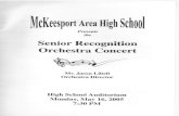 Full page fax print - McKeesport Area High School Band ... · Symphonic Orchestra Pirates of the Caribbean „ ... Symphonic Orchestra First Violin ... Full page fax print