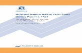 Melbourne Institute Working Paper No. 17/2008 · Email melb-inst@unimelb.edu.au WWW Address  . Abstract: