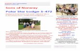 Volume V issue VIII Sons of Norway Polar Star Lodge 5-472 · Volume V issue VIII Sons of Norway Polar Star Lodge 5-472 ... Sponsored by the Norsk Museum and Sons of Norway Polar Star