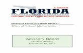 Motorist Modernization Phase I - flhsmv.gov€¦ · Motorist Modernization Phase I ... the members that the Phase I Decisions document was ... stories for the functional area is 3