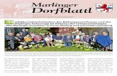 Nr. 6 November 2017 Dorfblattl - marling.de pdf+clip/marlinger_dorfblattl 176.pdf · 2 Marlinger Dorfblattl Nr. 6 November 2017 schiedene Initiativen im Bereich der Kultur- und Wei-terbildung