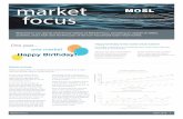 focus market focus - mosl.co.uk Market Focus (finalR).pdf · market focus Market Focus April 2018 1 Welcome to our special anniversary edition of Market Focus, providing an update