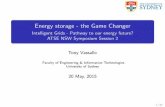 Energy storage - the Game Changer - ATSE Home · Energy storage - the Game Changer ... EPRI-DOE Handbook of Energy Storage for Transmission and Distribution Applications, ... storage