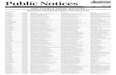 Public Notices - Business Observer · Public Notices PAGES 21-36 ... Blk 7070, Sandoval-Phs 1, PB 79/15 Shapiro, Fishman & Gache ... Alva, FL 33920 Albertelli Law