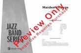Maiden Voyage - Alfred Music · a division of Alfred JAZZ Maiden Voyage HERBIE HANCOCK. Arranged by ERIK MORALES. INSTRUMENTATION. Optional Alternate Parts. C Flute. Tuba Horn in
