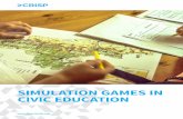 SIMULATION GAMES IN CIVIC EDUCATION - crisp …crisp-berlin.org/fileadmin/SIMULATIONS/Portfolios/CRISP_Portfolio... · SIMULATION GAMES IN CIVIC EDUCATION. ... cesses, strategy development