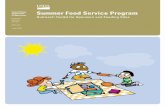 United States Department Summer Food Service … Food Outreach Toolkit from USD… · United States Department of Agriculure Food and Nutrition Service FNS-415 June 2010 Summer Food