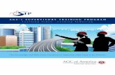 AGC’s SUPERVISORY TRAINING PROGRAM · The Knowledge and Skills Every Construction Supervisor Must Have to be Effective AGC’s SUPERVISORY TRAINING PROGRAM ... affects every company’s