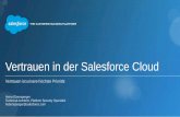 Vertrauen in der Salesforce Cloud - Cloud Security Alliance .Vertrauen in der Salesforce Cloud Vertrauen