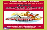 2017 Spectacular All-you-can Eat & Drink Group - David … Brochures/2017 Crab Group.pdf · 2017 Spectacular All-You-Can Eat & Drink Crab, Shrimp, ... • Sliced Roast Beef • Seafood