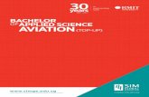 BACHELOR APPLIED SCIENCE AVIATION (TOP-UP)€¦ · APPLIED SCIENCE AVIATION (TOP-UP) OF ... • AERO2493 Aviation Project Management • AERO2488 Aviation Industry Project^ • AERO2494