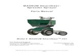 MAGNUM SmartSteerTM Spreader Sprayer Parts Manual · Smart Steer Group . ... 1/4" Nylon PPT x 3/8 ... PARTS LIST Refer to the cover page for restrictions regarding reproduction or