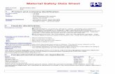 Material Safety Data Sheet SQ - Jaco Aerospace · Material Safety Data Sheet SQ Date of issue ... Sylmar,CA 91342 ... This Material Safety Data Sheet has been prepared in accordance