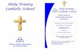 Holy Trinity Catholic Schoolholy-trinity-school.org/uploads/docs/fundraisingguide201718.pdf · Welcome to our Holy Trinity Catholic School Family. We ... This booklet contains fundraising