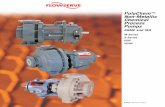 Pump Division PolyChem Non-Metallic Chemical Process Pumps POLYCHEM BROCHU… · Non-Metallic Chemical Process Pumps ASME and ISO M-Series ... • ISO 2858 • JIS drilling ... inlet