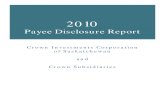 Payee Disclosure Report - Publications Saskatchewanpub/Documents/payee-disclosure-reports/2010Pay… · Payee Disclosure Report. ... Cheveldayoff, Ken $ 230 Draude, June ... D. Grants,