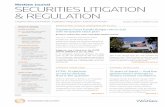 Westlaw Journal SECURITIES LITIGATION & REGULATION · SECURITIES LITIGATION & REGULATION Westlaw Journal 41918473 ... seek class certification in Schwab bond index suit