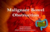 Malignant Bowel Obstruction - Palliative care .Bowel Obstruction occurs when there is blockage of