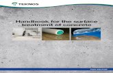 Handbook for the surface treatment of concreteedit.teknos.com/.../handbook-for-the-surface-treatment-of-concrete.pdf · Handbook for the surface treatment of concrete Compiled at