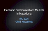 Electronic Communications Markets in Macedonia - aek.mk 2015 Market- Vladimir Ristevski.pdf · IRC 2015 Ohrid, Macedonia . Share of ... 2010/1 2010/3 2011/1 2011/3 2012/1 2012/3 2013/1