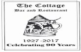 cottage Menu - The Cottage Bar menu.pdf · Try our Alarming Chilies 3-Alarm Chili With ground chuck and red beans. Tortilla chips served on the side. cup 4.19 Bowl 4.79 Chili Blanco