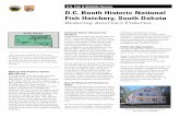 U.S. Fish & Wildlife Service D.C. Booth Historic National ... · D.C. Booth Historic National Fish Hatchery, South Dakota ... National Fish Hatchery System; ... management st rategies