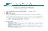 S A W P A€¦ · A. PRESENTATION ON CHINO II DESALTER OPERATIONS AND SALINITY MANAGEMENT IN THE CHINO BASIN Presenters: John Rossi, General Manager, ...