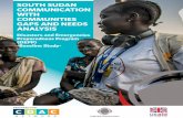 SOUTH SUDAN COMMUNICATION WITH COMMUNITIES GAPS … · vi south sudan communication with communities gaps and needs analysis disaster and emergencies preparedness program (depp) baseline