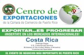 Rodrigo Rojas U.S. Commercial Service Embassy of the ... · Embassy of the United States of America Commercial Specialist ... Ministry of Agriculture and Livestock ... • CAFTA-DR