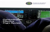 Conducting an Effective Flight Review - Condor Aero Club Review - FAA.pdf · Conducting an Effective Flight Review Acknowledgements This guide has been developed with assistance,