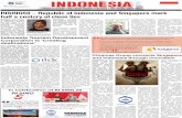 REPUBLIC OF INDONESIA AND SINGAPORE MARK … INDONESIA REPUBLIC OF INDONESIA AND SINGAPORE MARK HALF A CENTURY OF CLOSE TIES Singapore and Indone-sia celebrate fifty years of diplomatic
