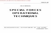 SPECIAL FORCES OPERATIONAL TECHNIQUES manuals/1971 US Army Vietnam War... · SPECIAL FORCES OPERATIONAL TECHNIQUES ... WATERBORNE OPERATIONS IN CONVENTIONAL WARFARE Section I. U.S.