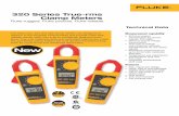 320 Series True-rms Clamp Meters - RS Components Fluke 323, 324 and 325 Clamp Meters are designed to perform in the toughest environments and provide noise-free, reliable results users