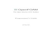 OpenFOAM Programmer's Guide - The Visual Room · OpenFOAM The Open Source CFD Toolbox Programmer’s Guide Version2.4.0 21stMay2015