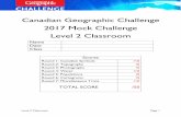 Canadian Geographic Challenge 2017 Mock Challenge …challenge.canadiangeographic.ca/.../studyzone/questions_classroom.pdf · Canadian Geographic Challenge 2017 Mock Challenge Level