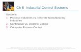 Ch 5 Industrial Control Systems - Networ-based Systems …nsl.pnu.edu/lecture/MAutomation/67038-Ch05.pdf ·  · 2007-10-09Ch 5 Industrial Control Systems ... Discrete Manufacturing