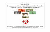 Smart Cards: Background and Prevention Information and Prevention Information for Naturally Occurring Diseases of Operational Significance ... (USAMRIID), Medical Management ... and