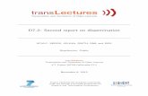 D7.2: Second report on dissemination - cordis.europa.eu · 1 Executive summary 1.1 Scope of this document The purpose of this document is to outline dissemination strategy and activities