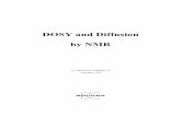 DOSY and Diffusion by NMR - Chemistry | University of ... · reproduction of manual contents, without written permission of the publishers, or translation ... Tutorial: DOSY and Diffusion