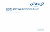 Intel Ethernet Controller X710/ XXV710/XL710 Feature … · 332191-018 3 Intel® Ethernet Controller X710/XXV710/XL710 Feature Support Matrix Revision History 2.2 April 21, 2017 Updates