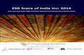 About the India Responsible Investment Working Group ESG Benchmarking report 2014.pdf · About the India Responsible Investment Working Group Sustainability disclosure and reporting