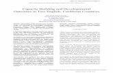 Capacity Building and Developmental Outcomes in Two ... · Capacity Building and Developmental Outcomes in Two English- Caribbean ... management, human resource development, ... During