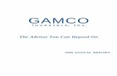 GAMCO · In 2005, GAMCO Asset Management Inc. in cooperation with the Columbia ... GBL - Original Listing February 11, 1999 The Gabelli Equity Trust Inc. GAB - Original Listing