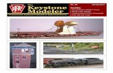 The Keystone Modeler, No. 88, Spring 2014 - … Modeler/Keystone_Modeler_PDFs/TKM...f the Pennsylvania Railroad Technical & Historical Society is to bring together persons interested